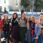 Возвращение из летнего детского лагеря