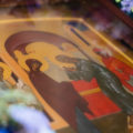 Божественная Литургия в праздник Сретения Господня в Домовом храме святой мученицы Татианы при МГУ 15 февраля 2022 года.